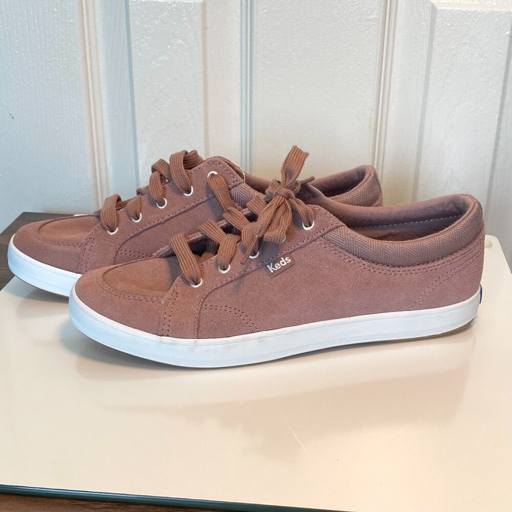 Keds Women's Sneakers Dusty Rose Suede Low-Top
